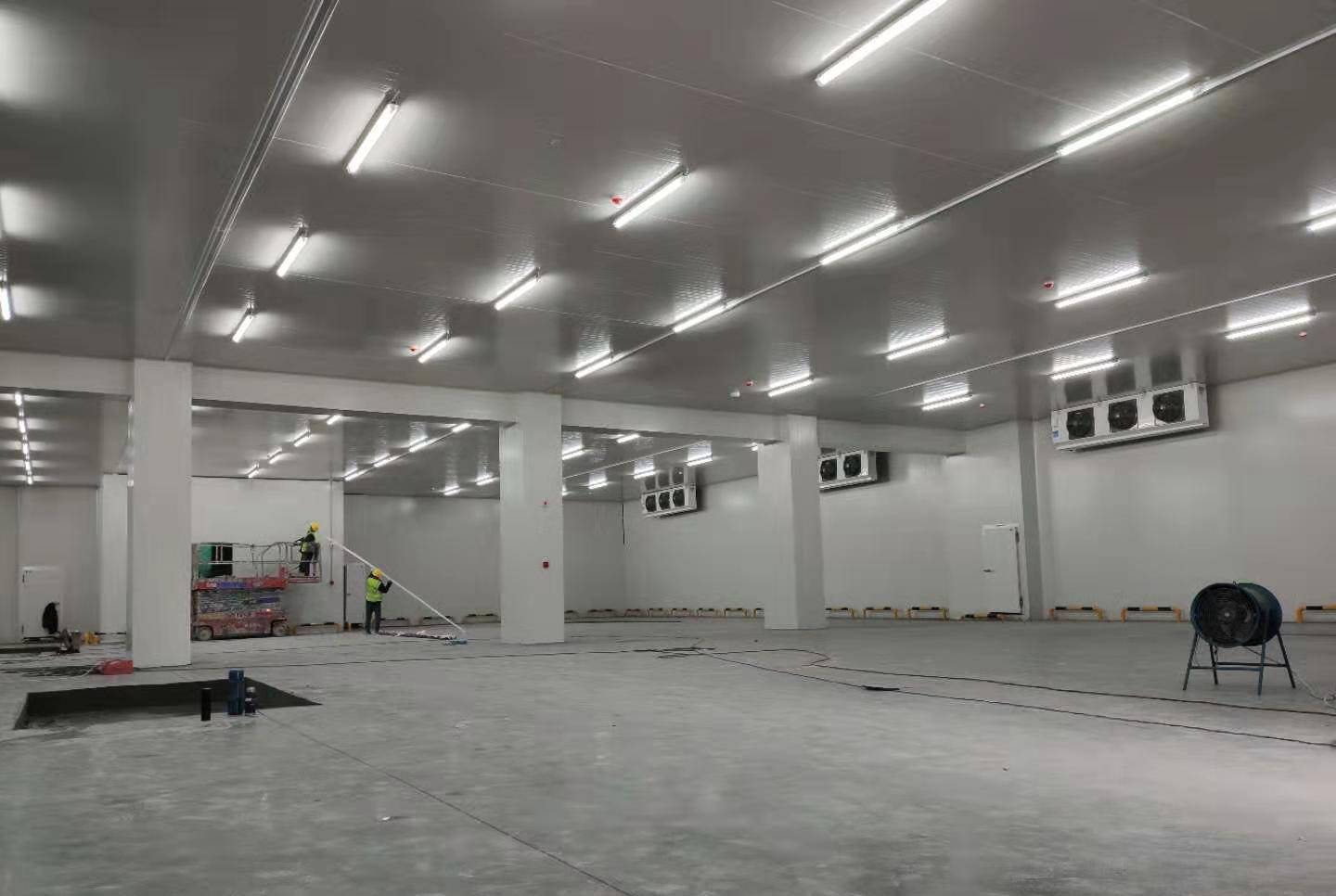 城市周邊建造一個8800平生鮮電商冷庫設計安裝費用？