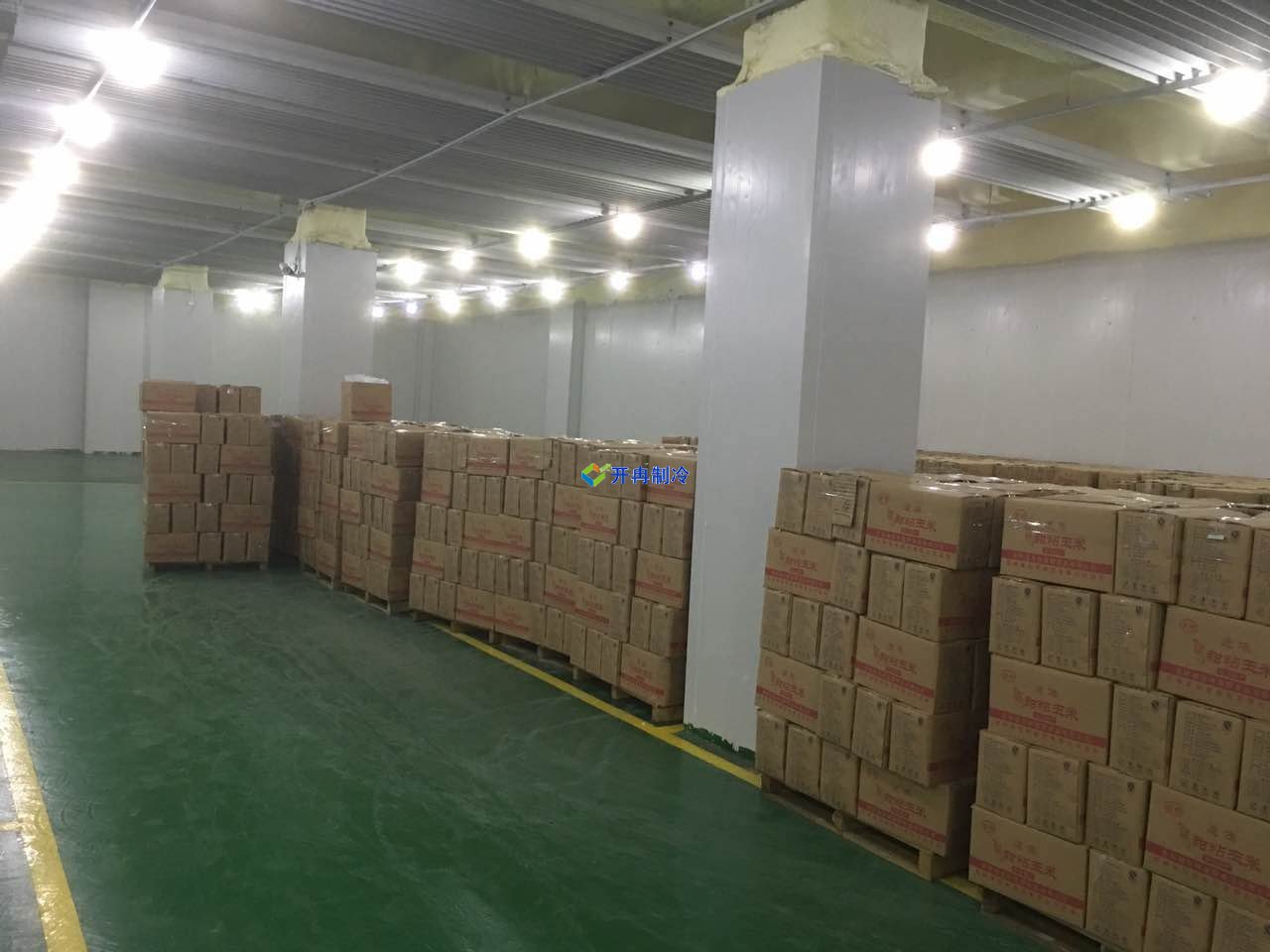 安裝一個2000平水產海鮮冷凍庫，海鮮冷庫造價